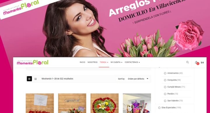 Floristeria Momento Floral - Tienda Online